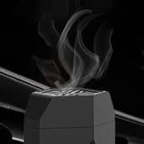 Luxury Electric Hair Bakhoor Comb – Portable Rechargeable Incense Hair Perfume Burner | Black & Gold